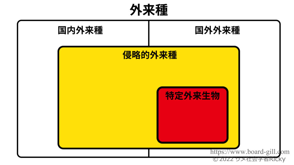 外来種の区分まとめ